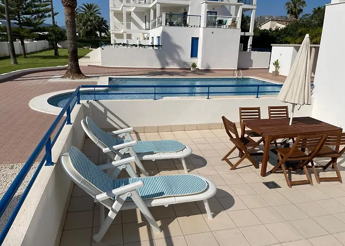 Appartement 4 Personas, Amplias Terrazas Y 2oo Mt De La Playa Dénia